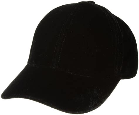 Black Velvet Baseball Cap 